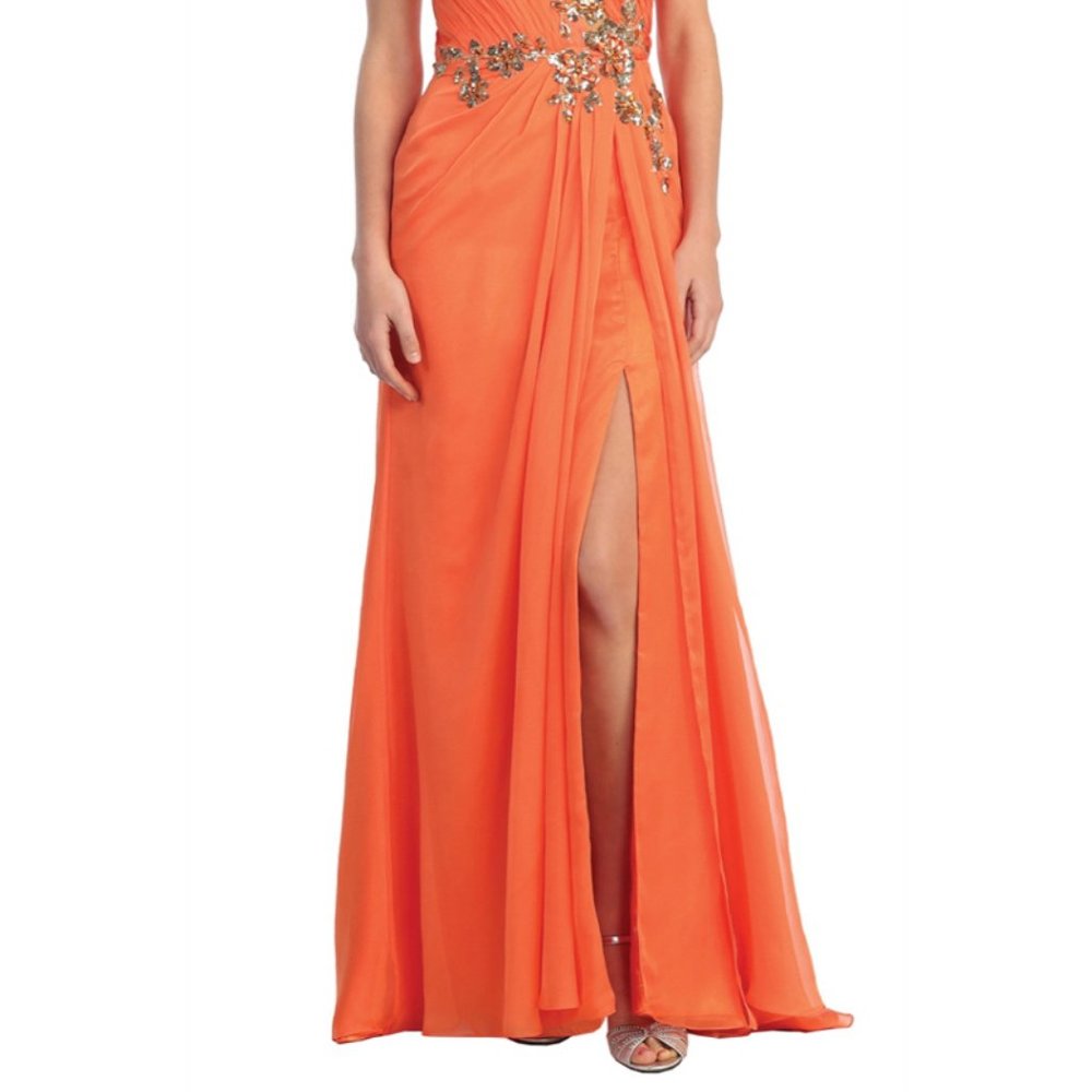 Illusion Sweetheart A-Line Prom Dress GSGL1088 - Picture 5 of 6